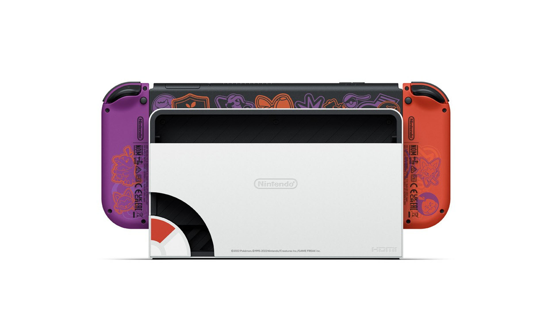 『ポケットモンスター スカーレット・バイオレット』デザインのNintendo Switch（有機ELモデル）が2022年11月4日に発売決定