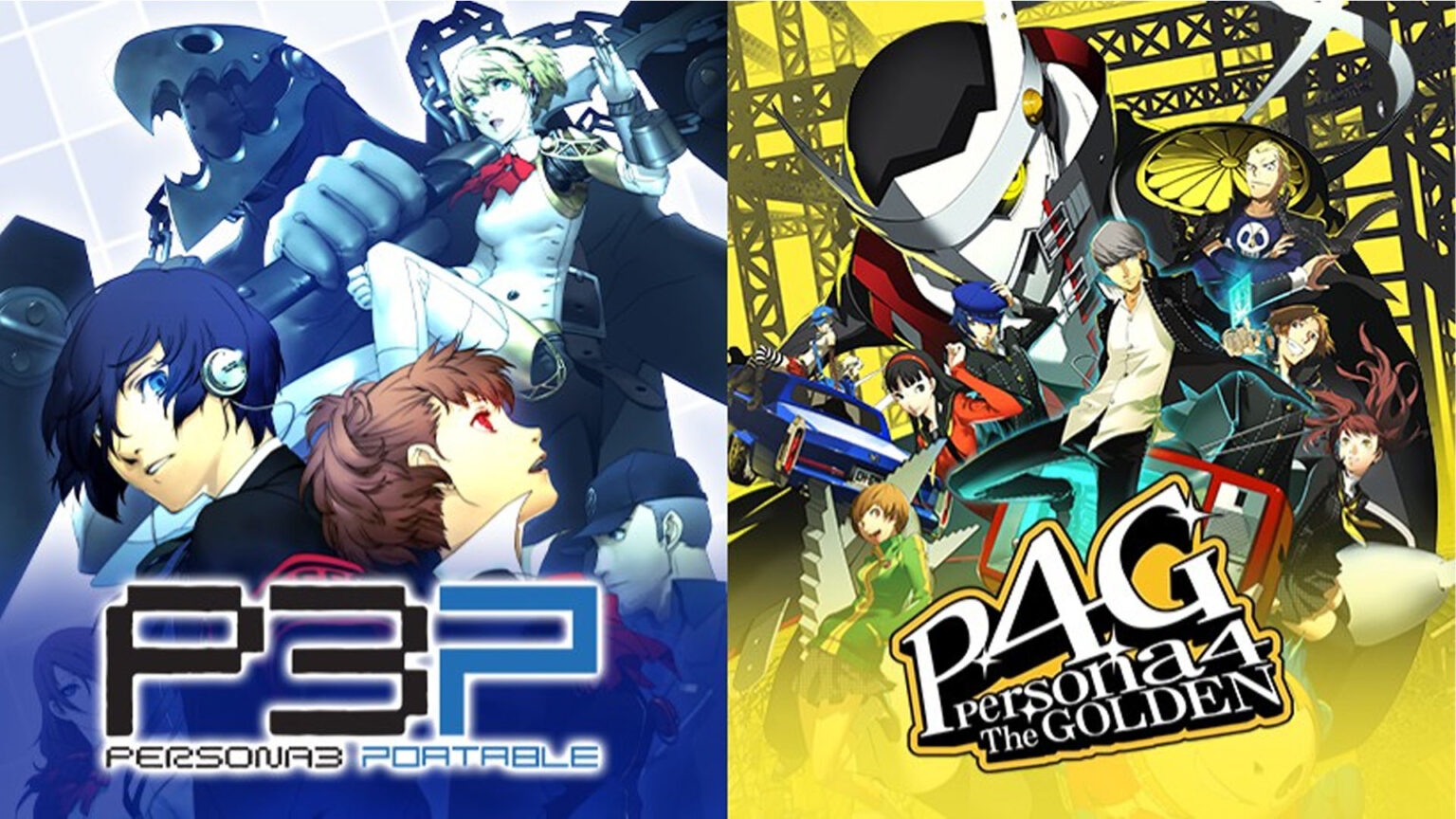 PSP版 ペルソナ3ポータブル 主人公達 B2サイズ販促ポスター【ペルソナ